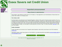 Tablet Screenshot of essexsavers.co.uk